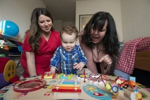 Nurse Kyla, Kelly & son