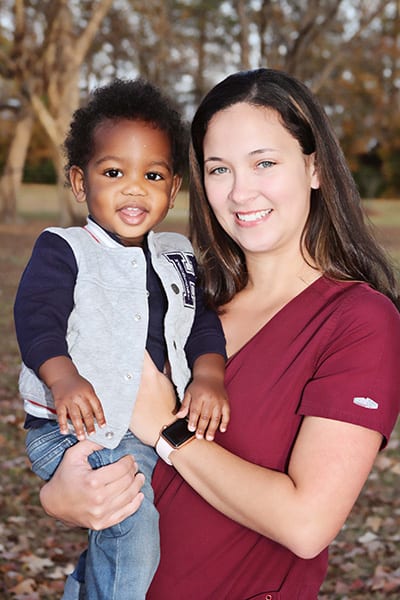 Josiah and Nurse Stephanie