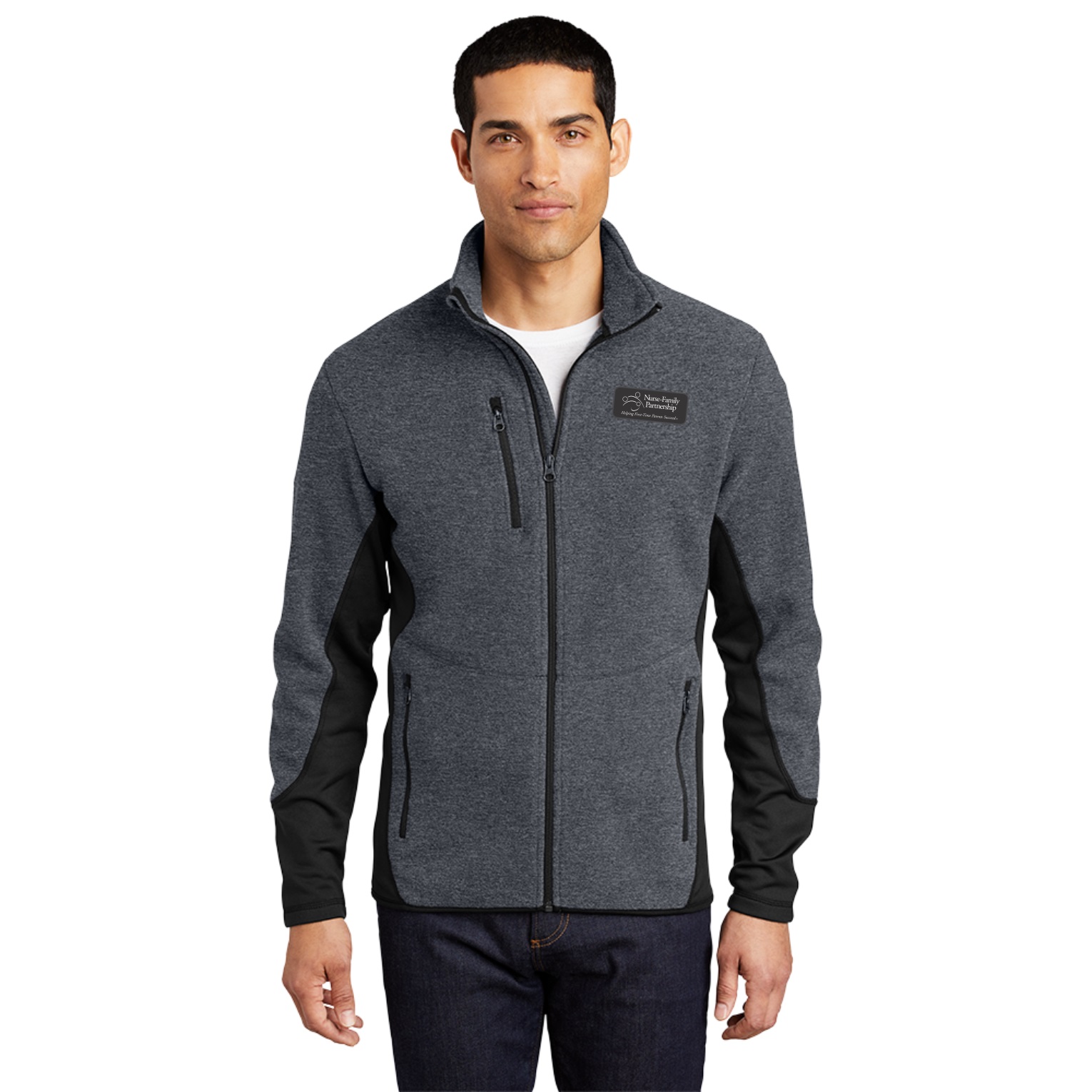 Youth Nantucket Fleece Full Zip Jacket with Right Chest Pocket