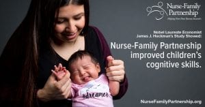 Over 40 years of evidence shows Nurse-Family Partnership improves outcomes for moms & babies in poverty.