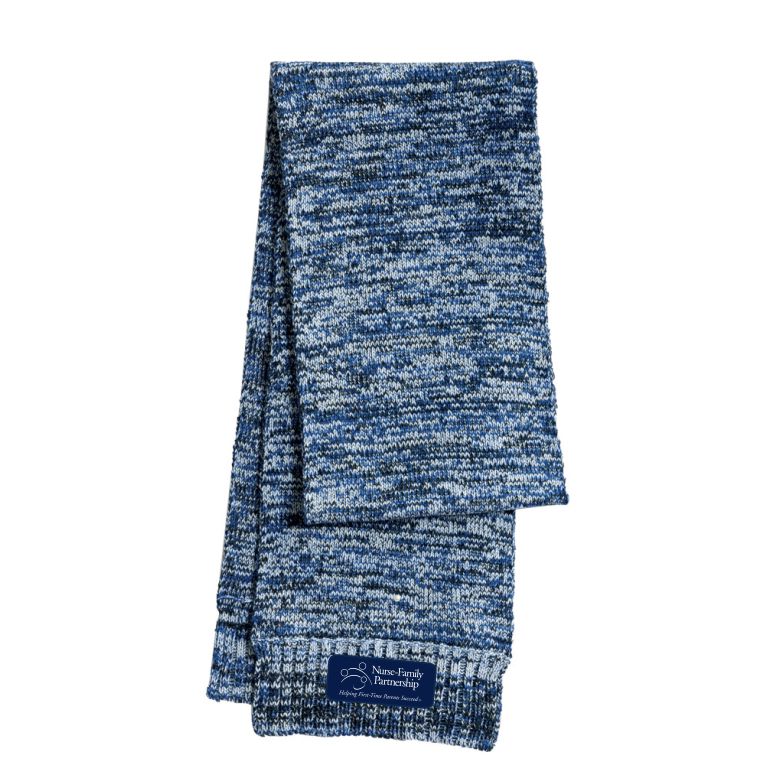 NFP : Marled Scarf - Nurse-Family Partnership