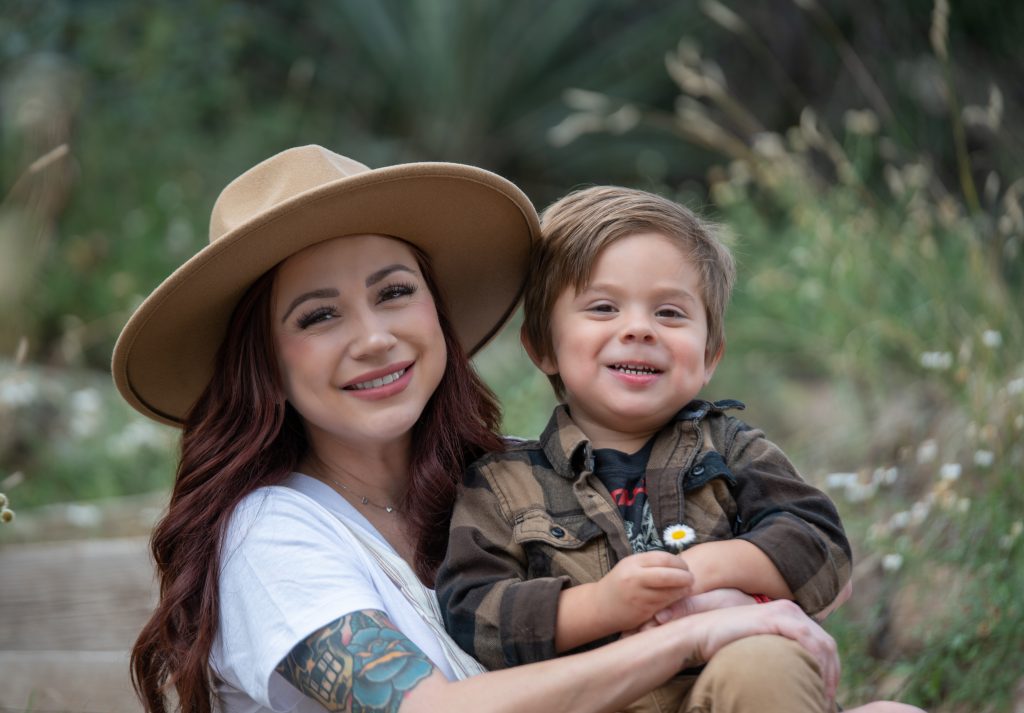 NFP Mom Shelby and her son, Dominik