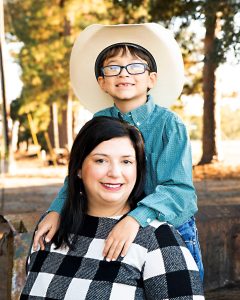 NFP graduate, Mia and her son, Colton