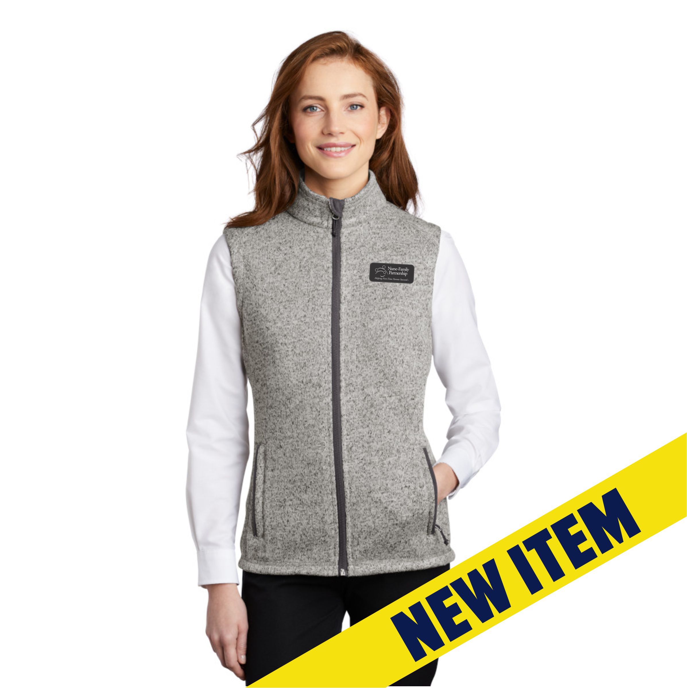 NFP : Sweater Fleece Vest, LADIES